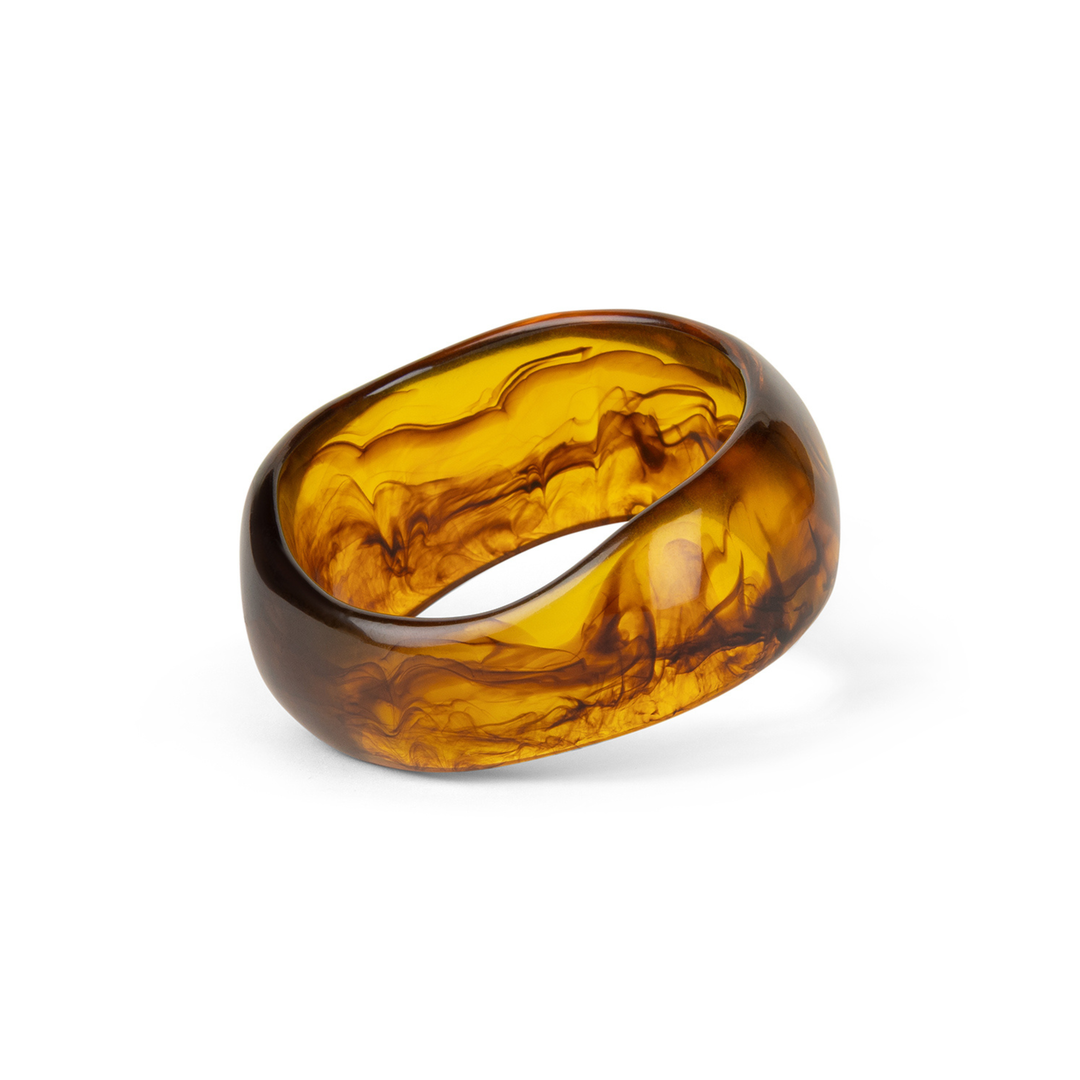 Clara | Classic Smooth Bangle Bracelet