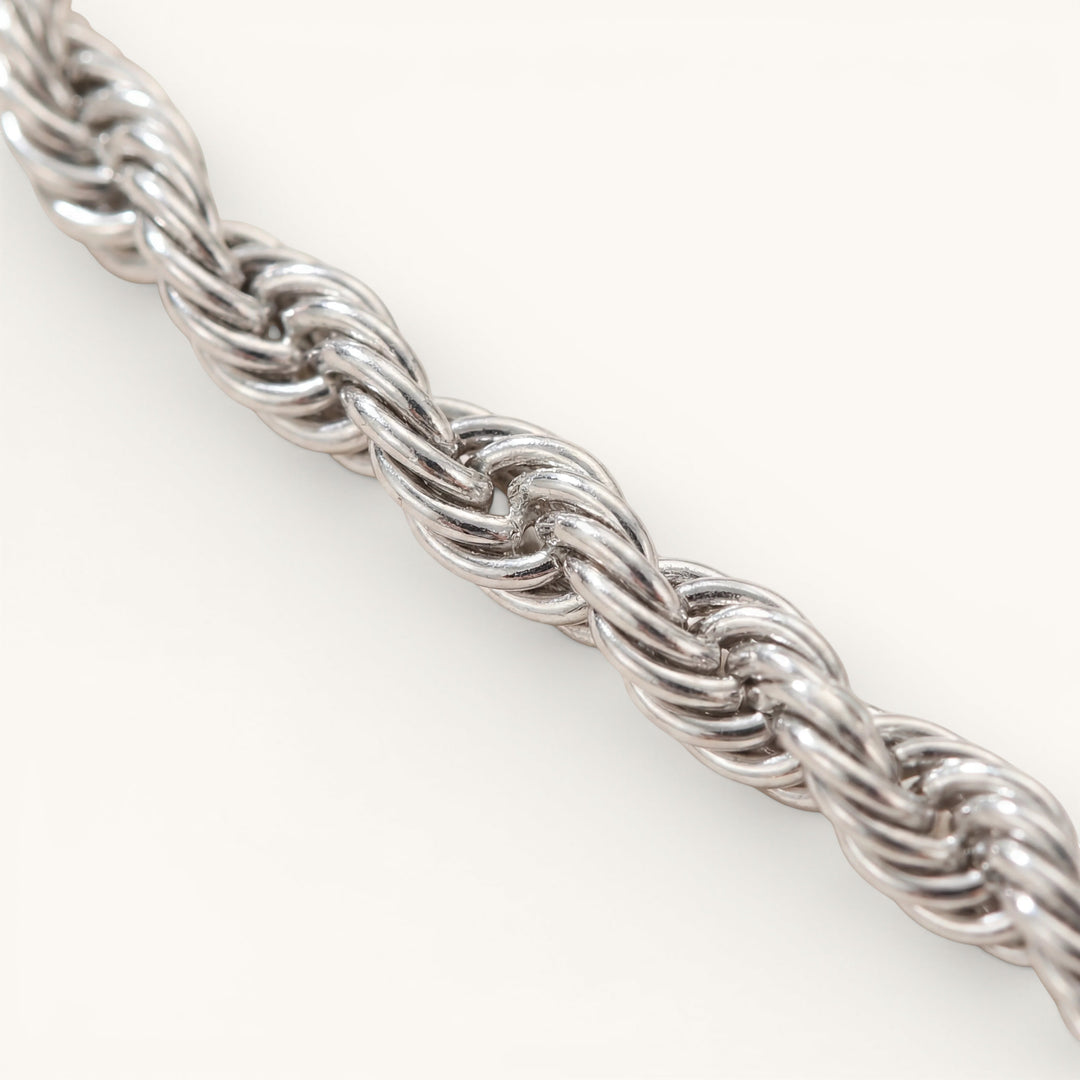 Rome Anklet Silver