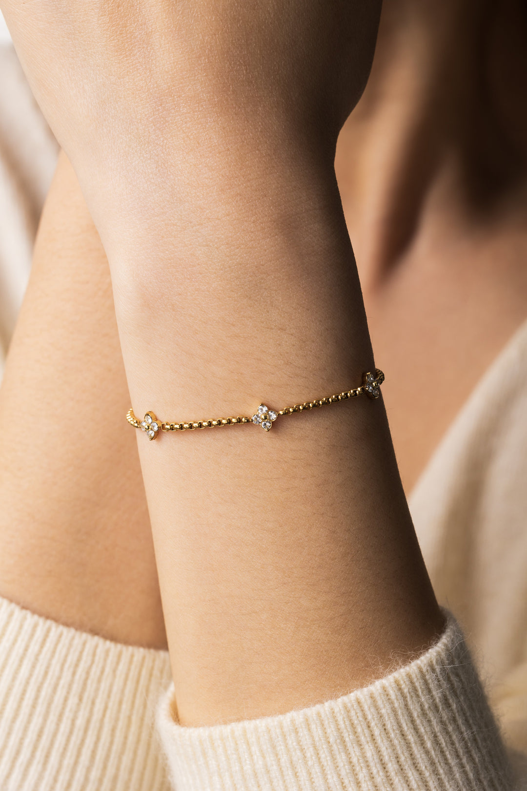 Radiant Clover Bracelet