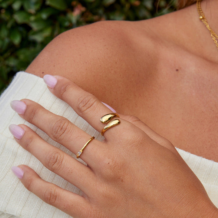 Raven Ring – Gold Wrap (18K)