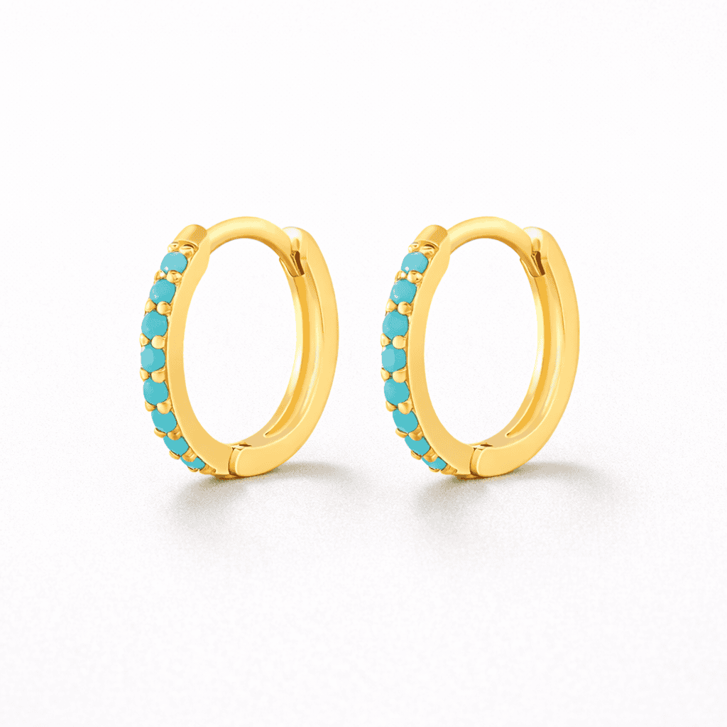 REFINED THIN HOOP EARRINGS