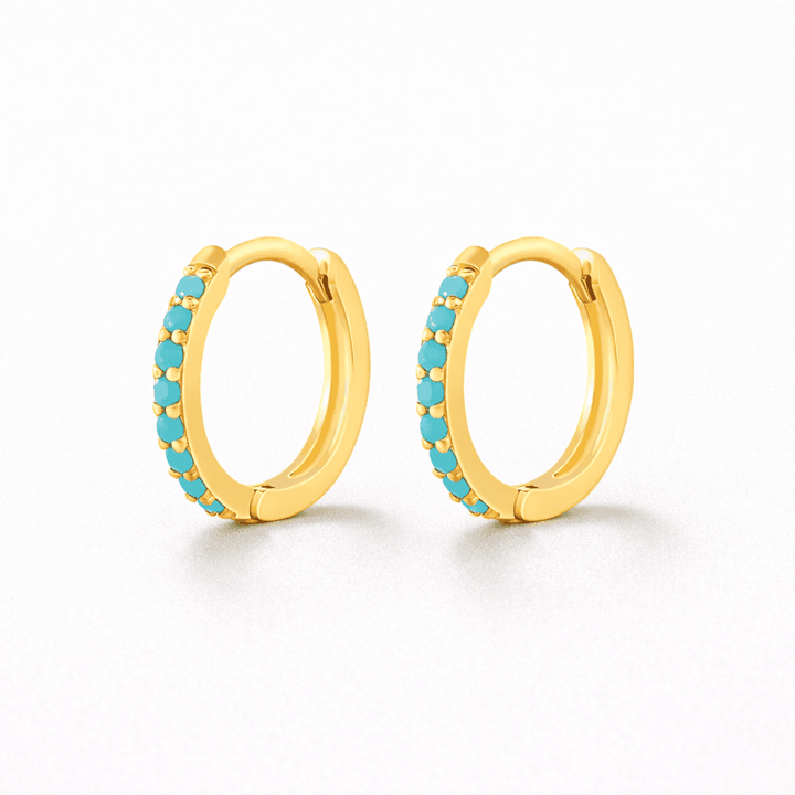 REFINED THIN HOOP EARRINGS