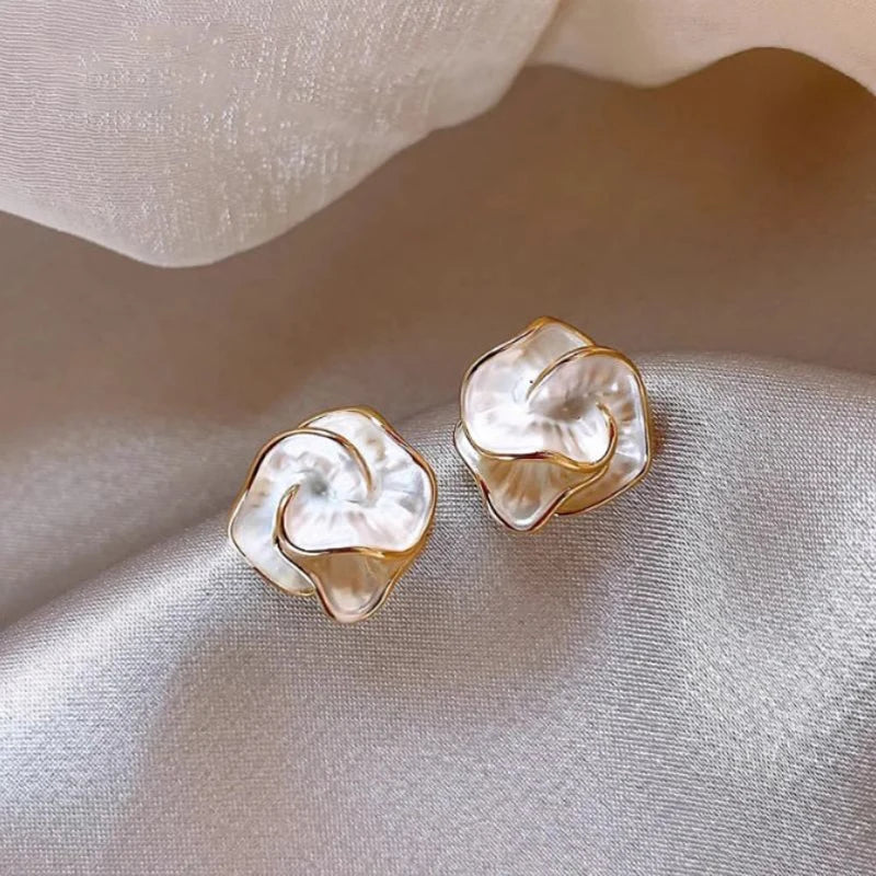 Virelle Sculpt Bloom Studs