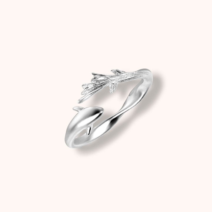 Minimal Dolphin 925 Sterling Silver Ring