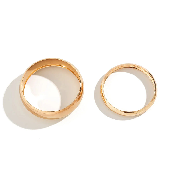 Zeraphine Bold Curve Bangles