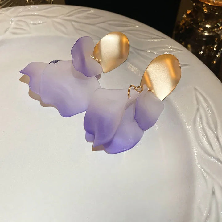 Valora Grand Floral Drop Earrings