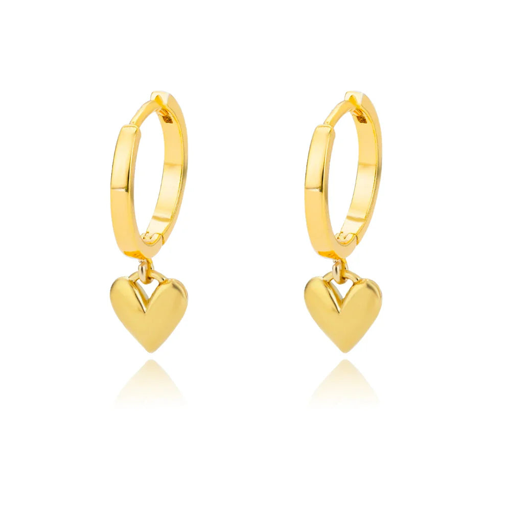 Colette Hollow Heart Drops