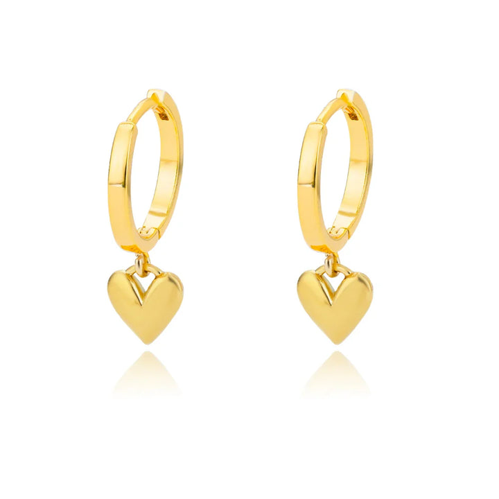 Colette Hollow Heart Drops