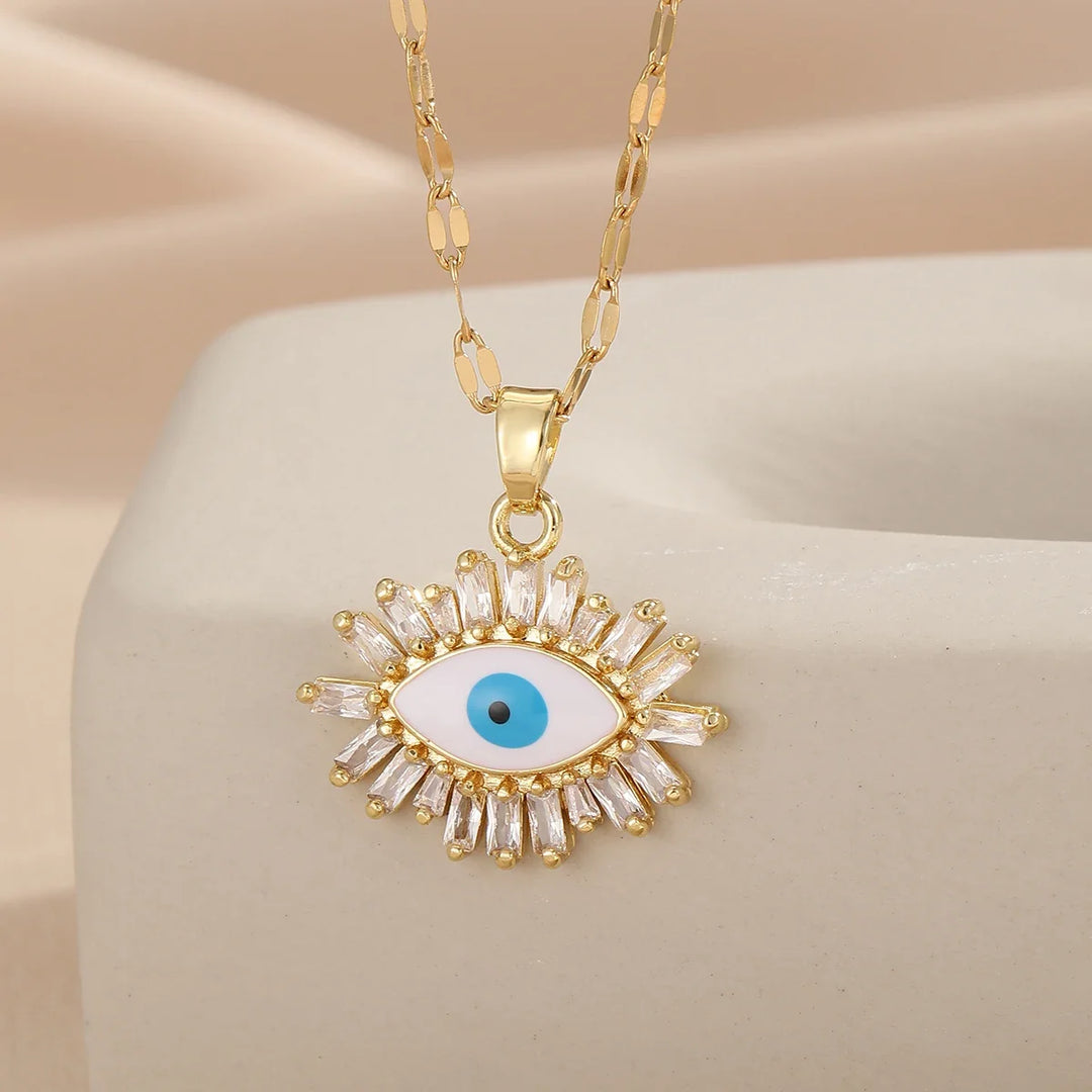 Colorful Evil Eye Necklaces