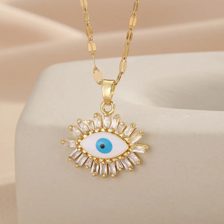 Colorful Evil Eye Necklaces