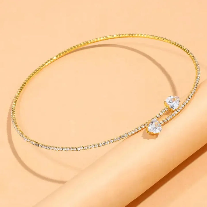 Heart Choker Necklace