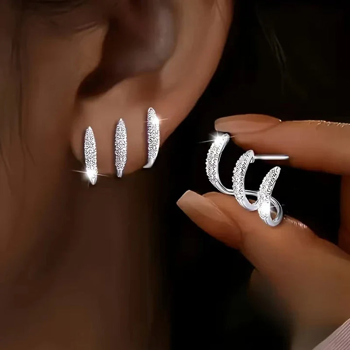 Eliana Luxe Arc Hoops