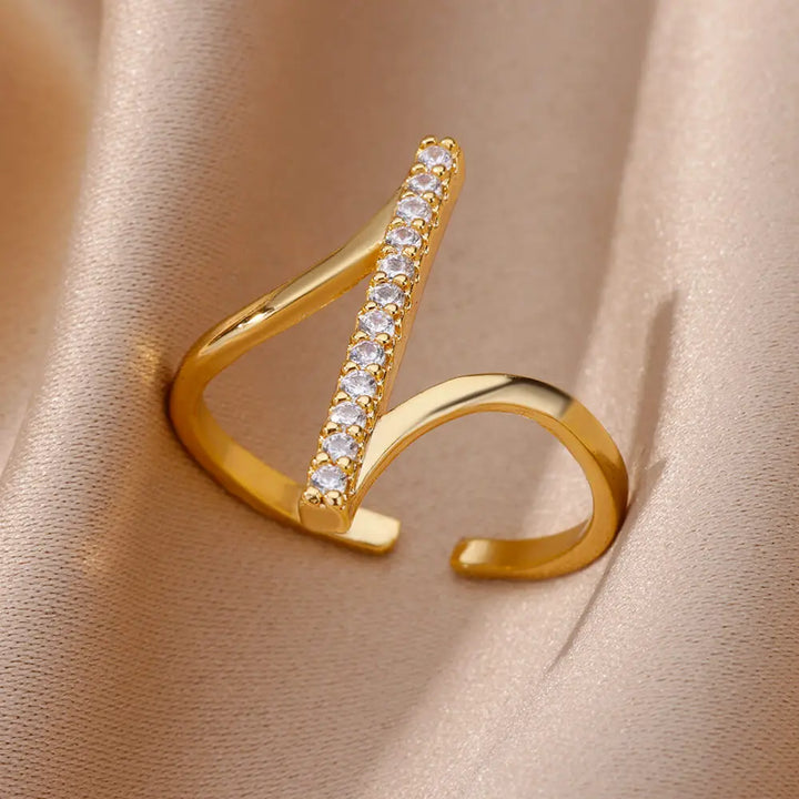 Brinley Pavé Wrap Ring
