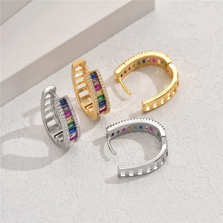 Rainbow Road Strut Earrings