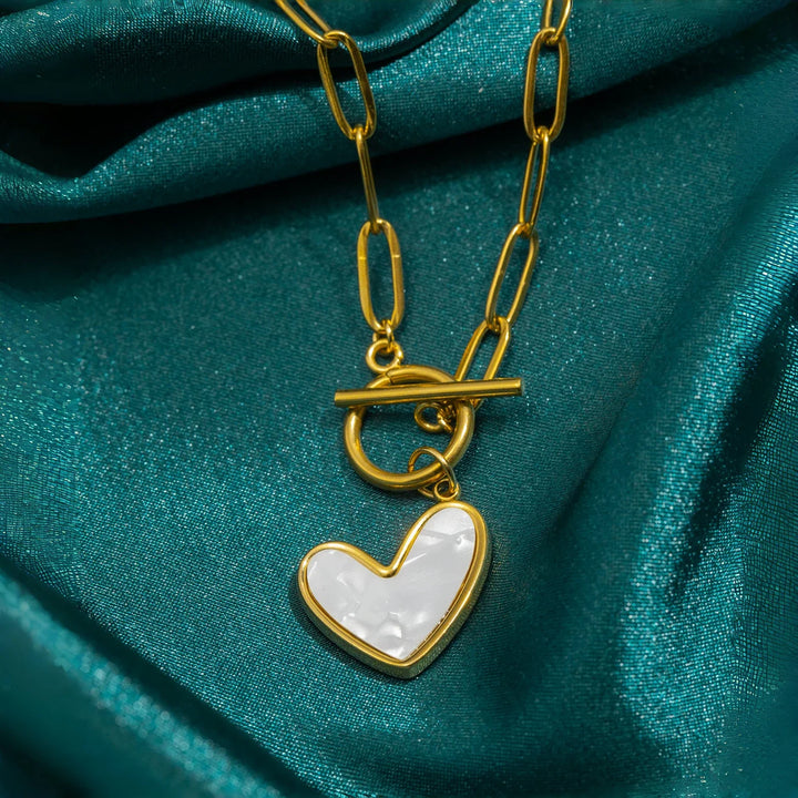 The Pure Serenity Heart Pendant