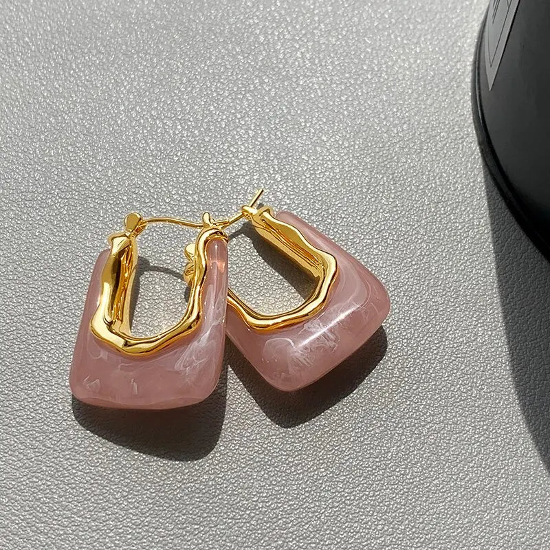 Soraya Geo Luxe Earrings