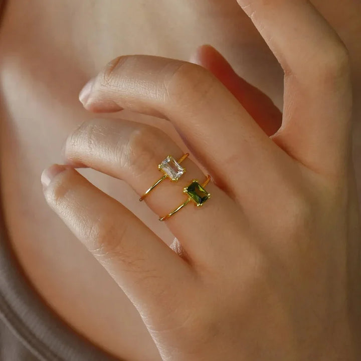 Seraya Fine Cut Birthstone Ring