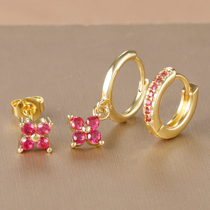 HANNAH SPARKLING EARRING SET