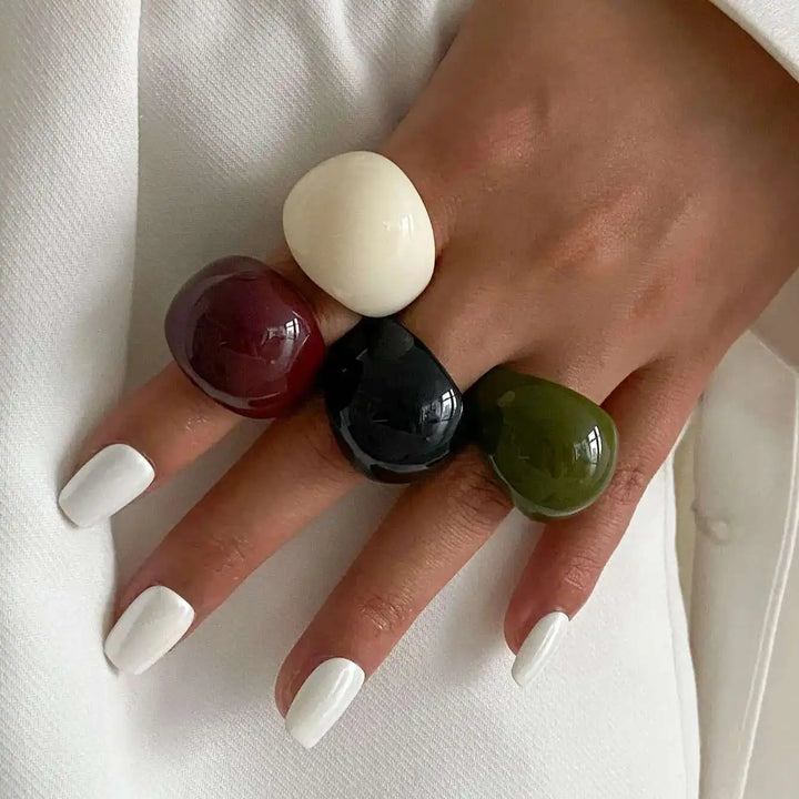 Orsella Sculpted Resin Ring
