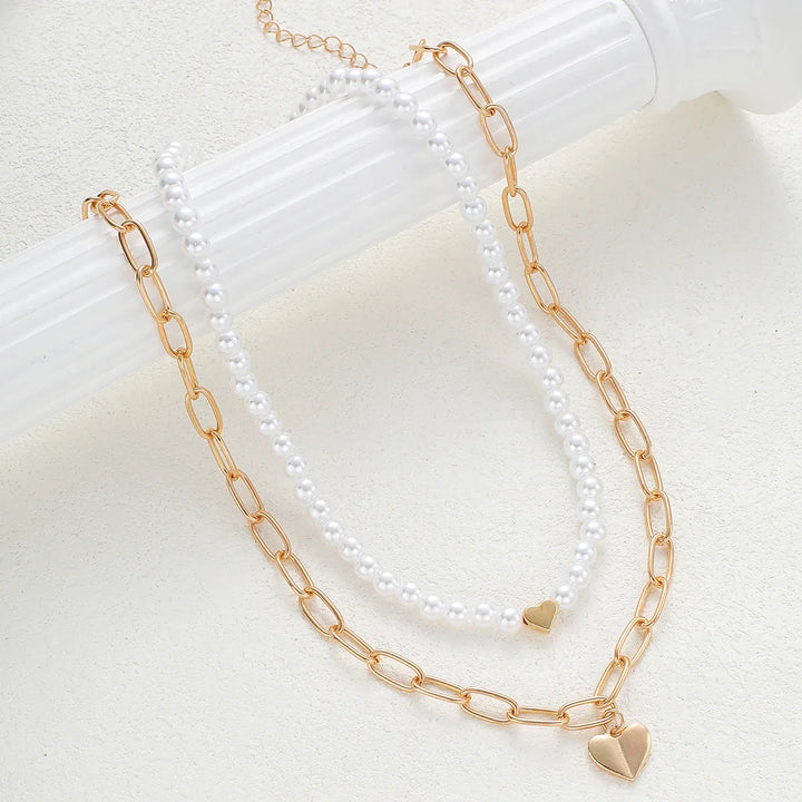 The Eternal Grace Pearl & Gold Duo