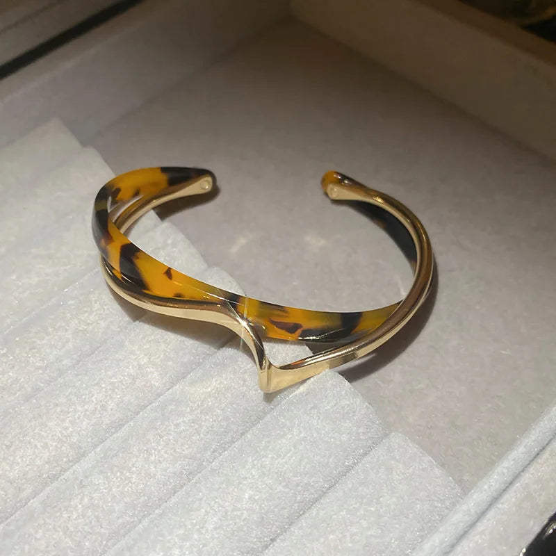 Adriana Wave Frame Bracelet