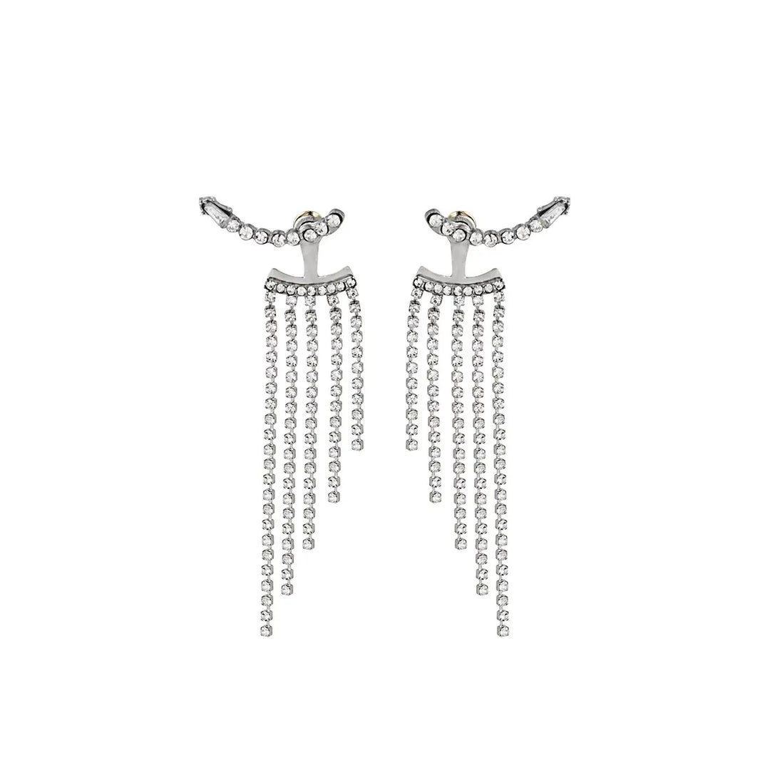 Elvaris Bridal Waterfall Earrings
