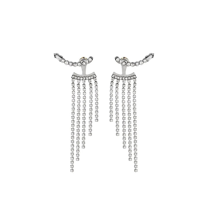 Elvaris Bridal Waterfall Earrings