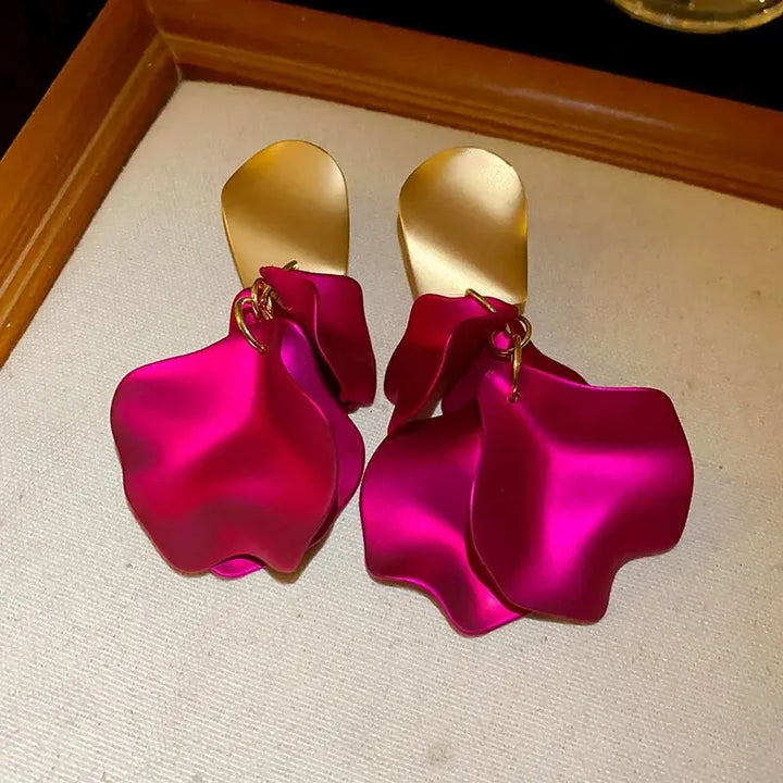 Valora Grand Floral Drop Earrings