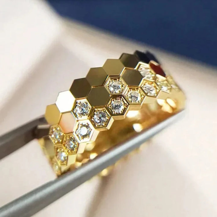 Holy Hive Silver Ring