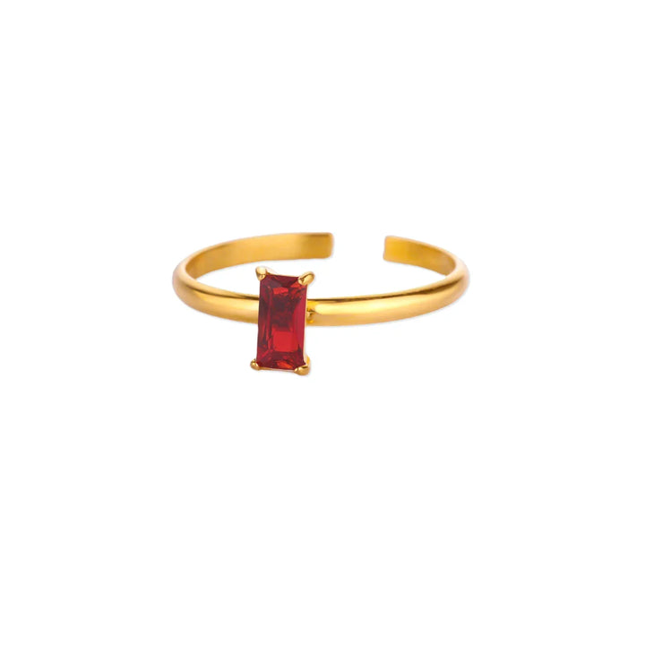 Amelisse Custom Birthstone Charm Ring