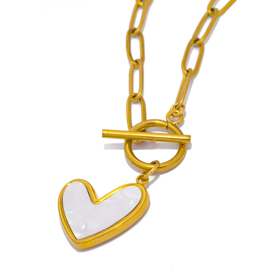 The Pure Serenity Heart Pendant