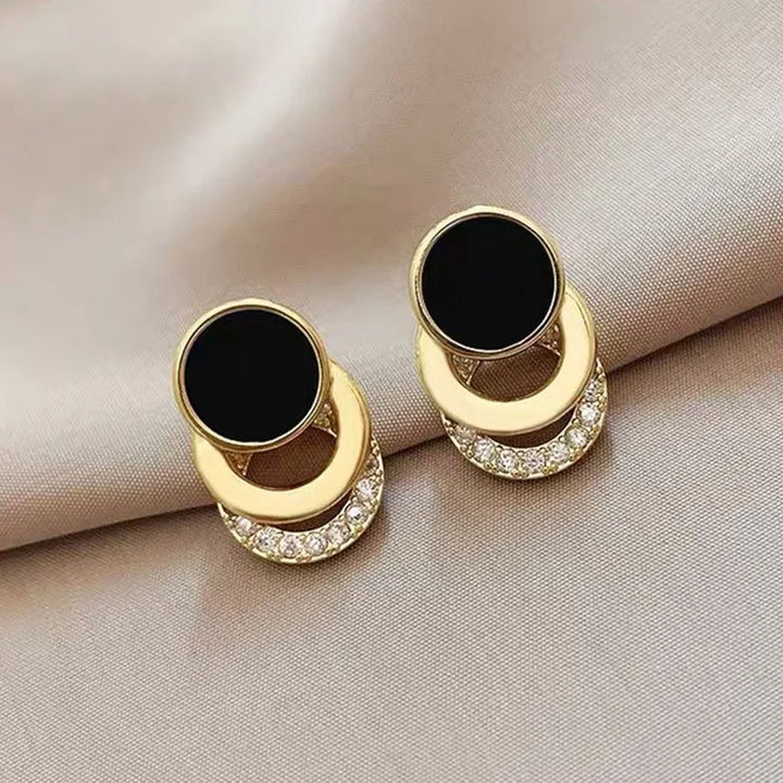 Isadora Luxe Eclipse Stud Earrings