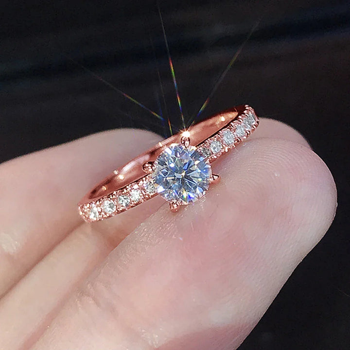 Isla Pavé Diamond Engagement Ring