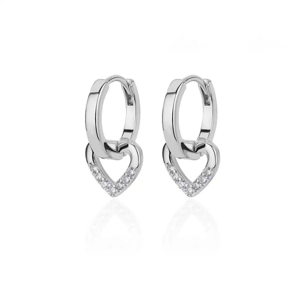 Colette Hollow Heart Drops