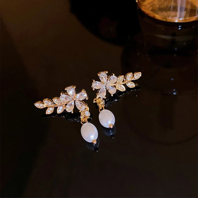Vivienne Crystal Bloom Earrings