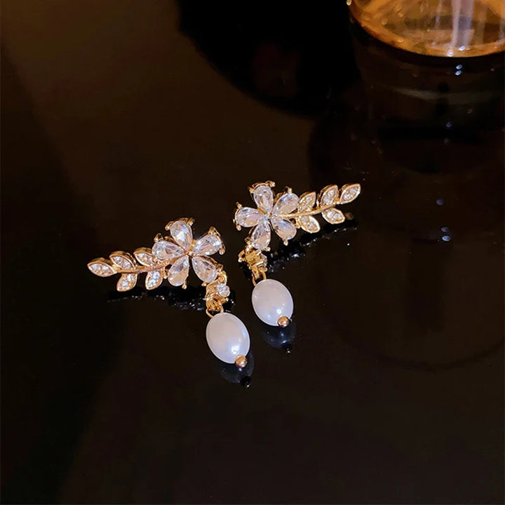Vivienne Crystal Bloom Earrings