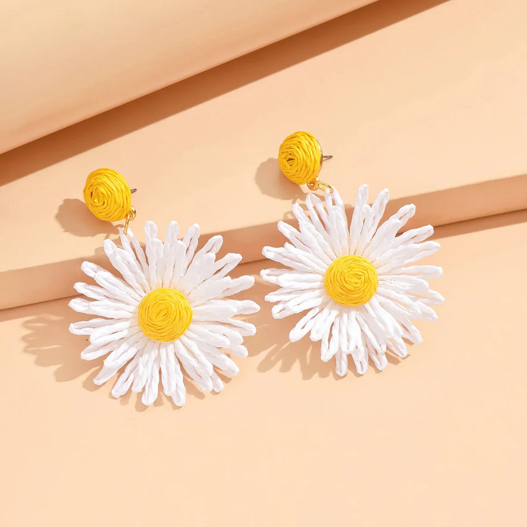 Azmara Sunburst Statement Earrings