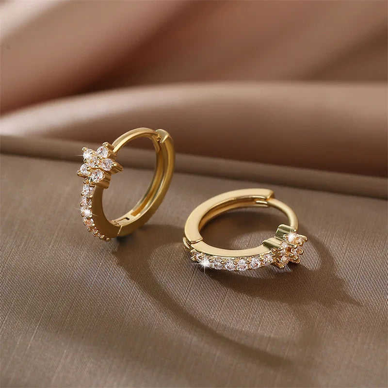 Velena Micro Pave Hoops