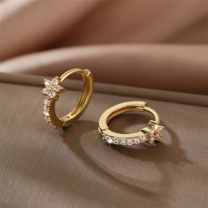 Velena Micro Pave Hoops