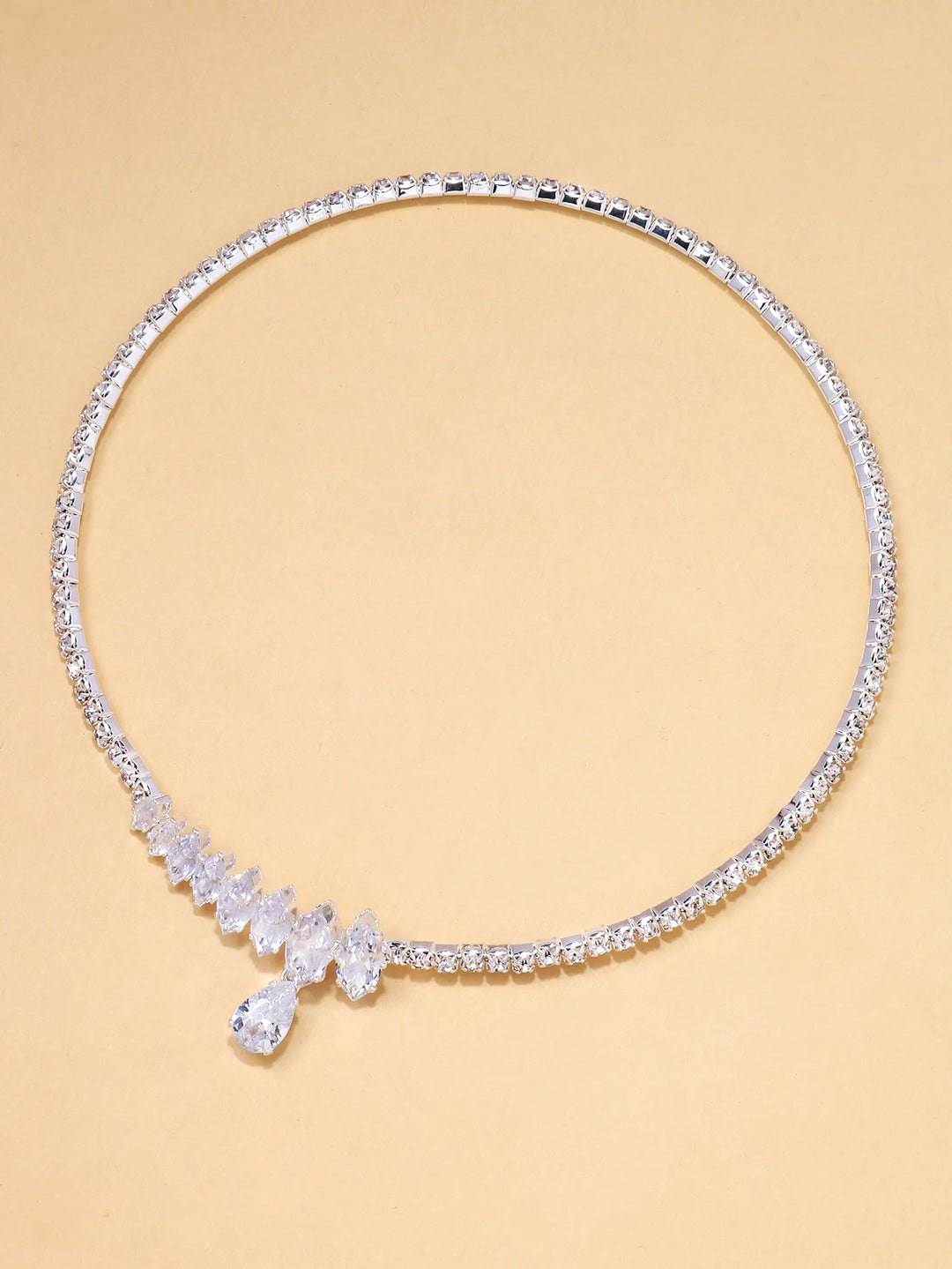 New women's rhinestone necklace