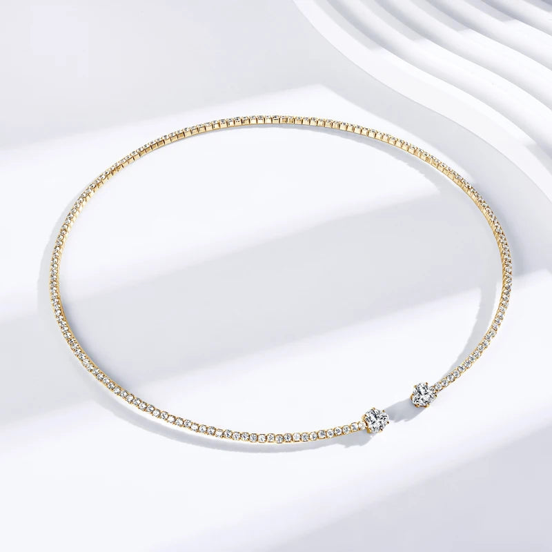 Heart Choker Necklace