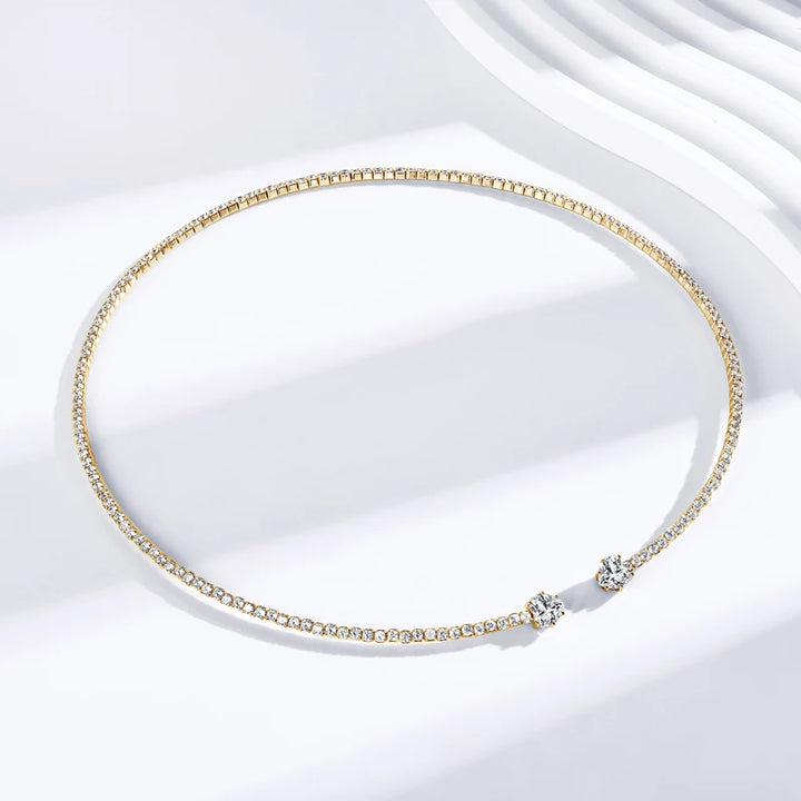 Heart Choker Necklace