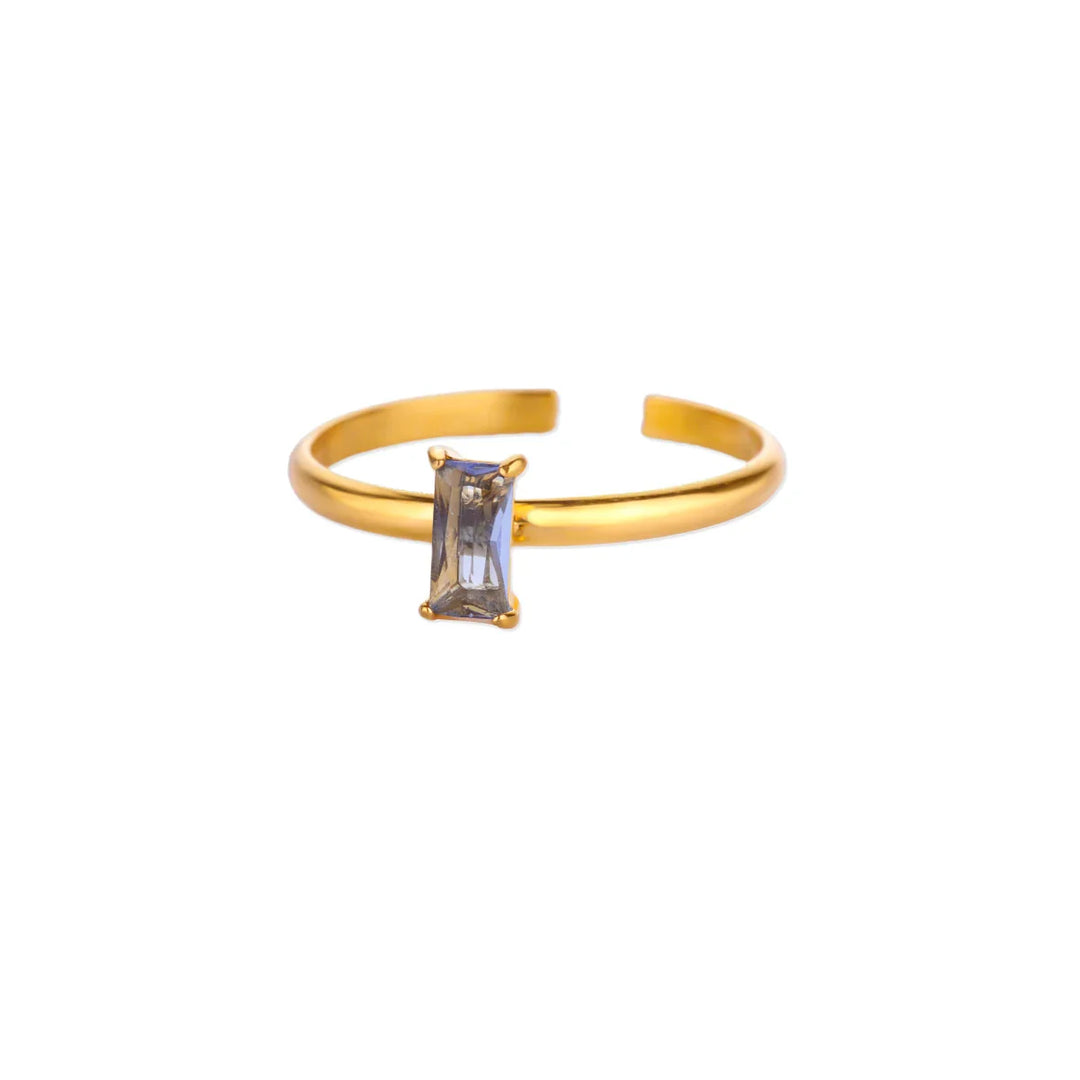 Amelisse Custom Birthstone Charm Ring