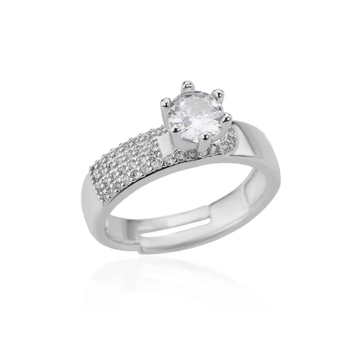 Norisse Elegant Halo Accent Ring