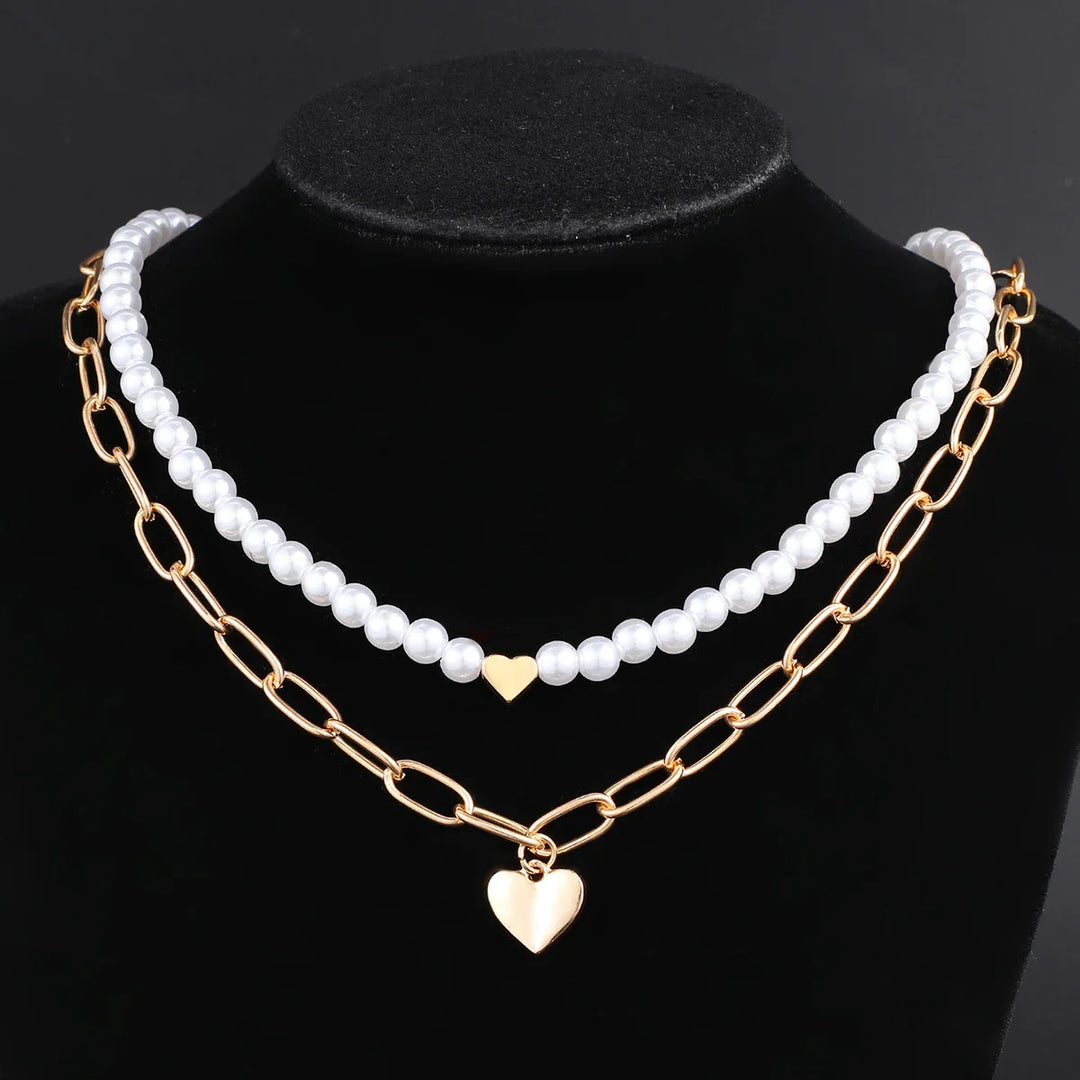 The Eternal Grace Pearl & Gold Duo