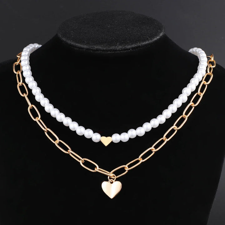The Eternal Grace Pearl & Gold Duo