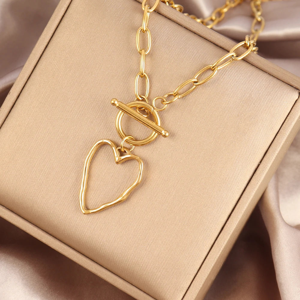 The Handcrafted Bond Heart Necklace