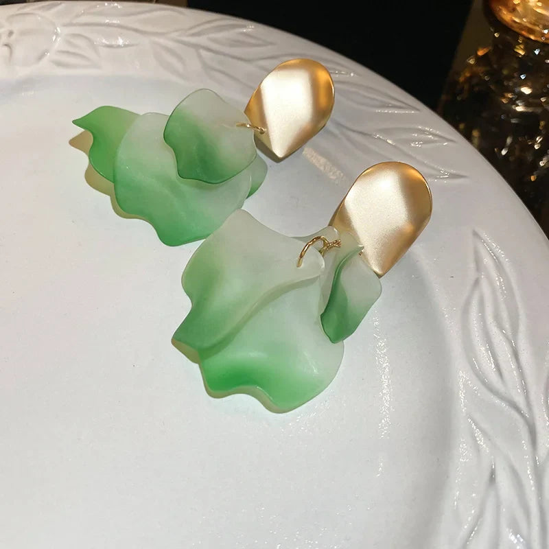 Valora Grand Floral Drop Earrings