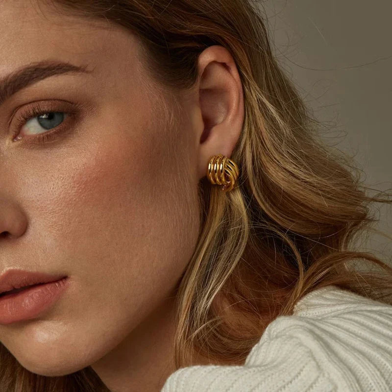 Twist of Elegance Earrings