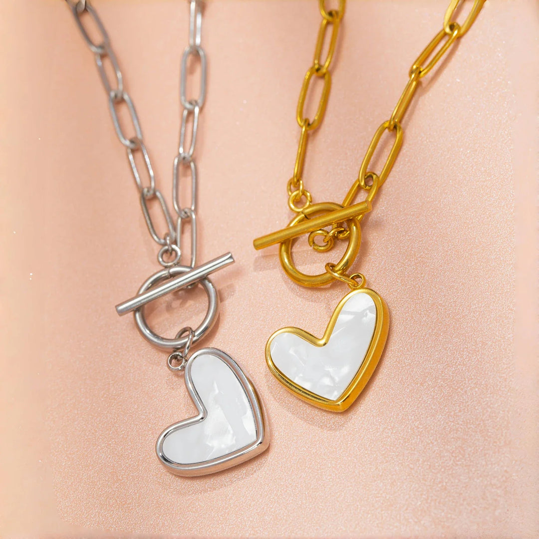 The Pure Serenity Heart Pendant